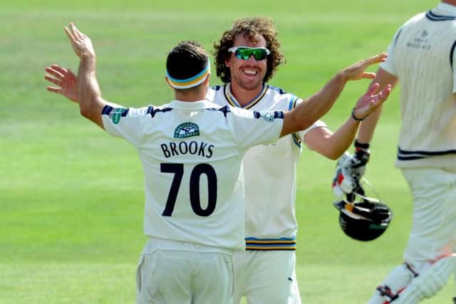Ryan Sidebottom and Jack Brooks return from injury for Yorkshire