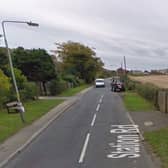 Fire crews were called to Station Road in Scalby when a derelict barn was set alight. Picture: Google