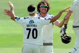 Ryan Sidebottom and Jack Brooks leading the attack for Yorkshire