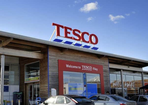 The Tesco store in Filey.