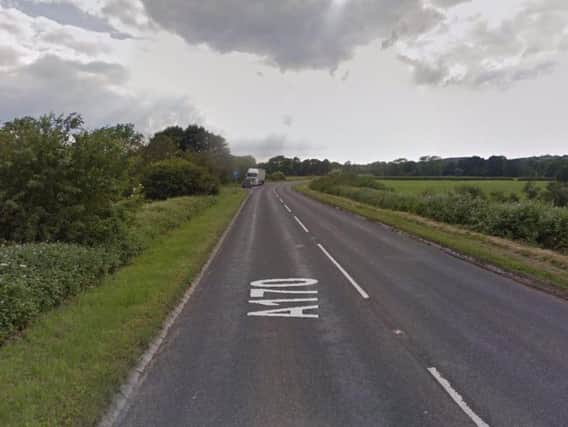 The collision took place on the A170 near Keldhome. Picture: Google