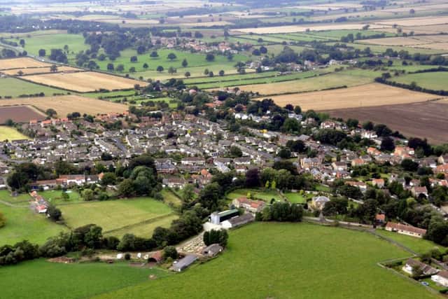 Hutton Buscel from the air.
