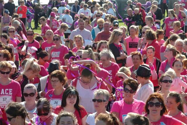 Thousands of runners take part in Race for Life events each year.