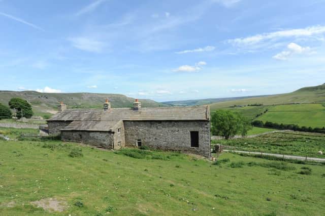Elderberry Cottages has two cottages, a barn, outbuilding and garden overlooking Slei Gill in Booze. O.O. £300,000 marcusalderson.co.uk