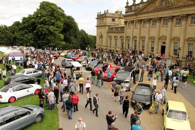 Motor fans heading to the 13th VW Festival at Harewood House