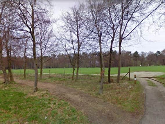 Damage was caused to Adderstone Field in Dalby Forest. Picture: Google