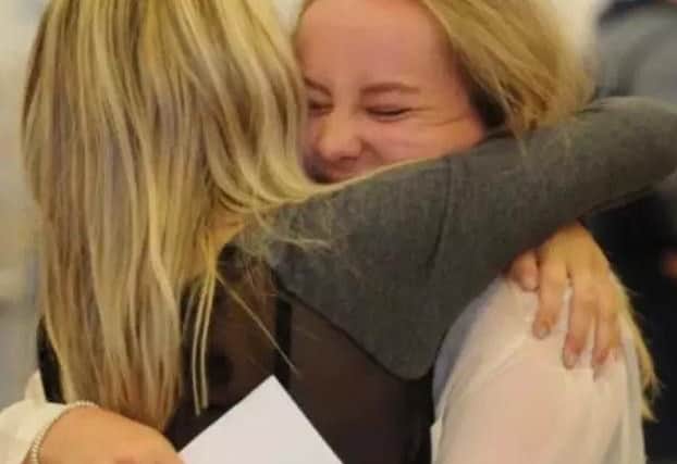A-level results were announced today.