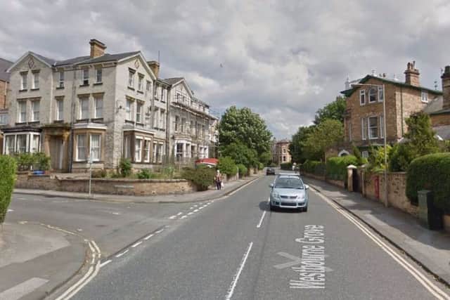 Westbourne Grove in Scarborough, where the arrest took place