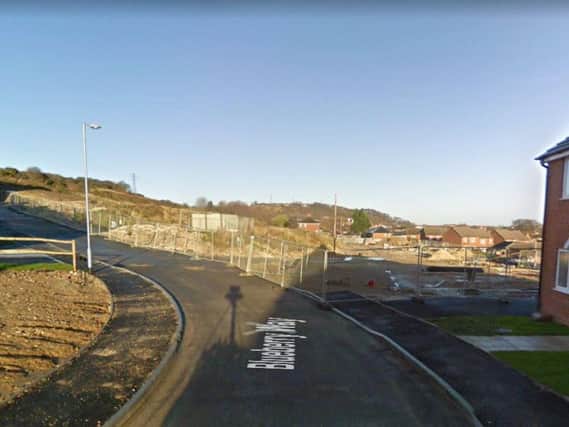 The arson happened on a building site off Blueberry Way, Scarborough. Picture: Google