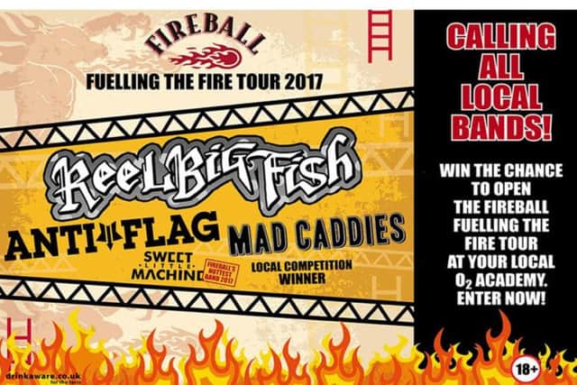 Fireball Fuelling The Fire Tour 2017