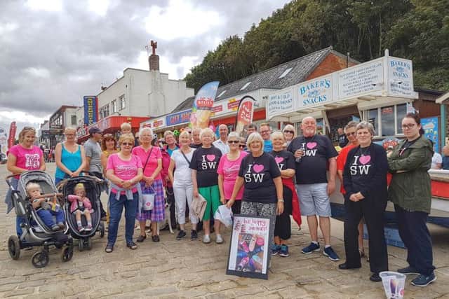 Members of the Slimming World groups in Filey raised £346 for Cancer research UK.