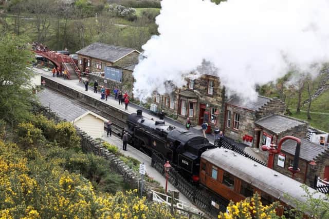 Goathland station: one of the filming locations.