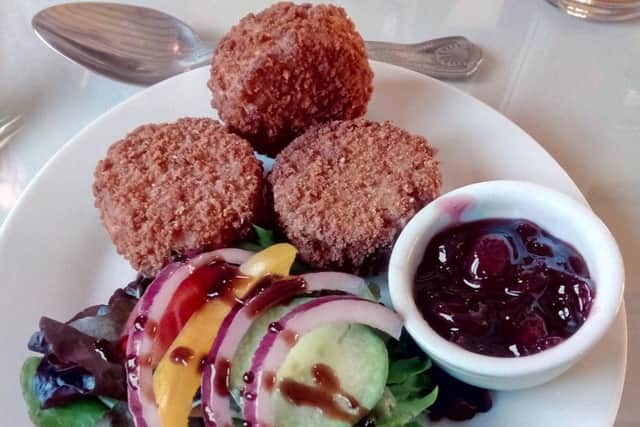 Deep fried camembert.