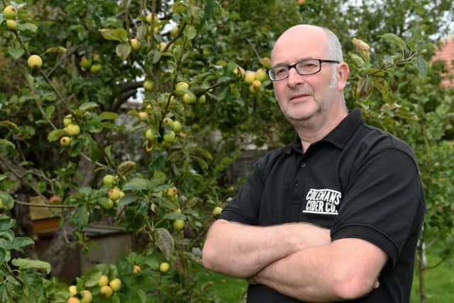 The company started when Marc bought a house with an orchard in Kilham