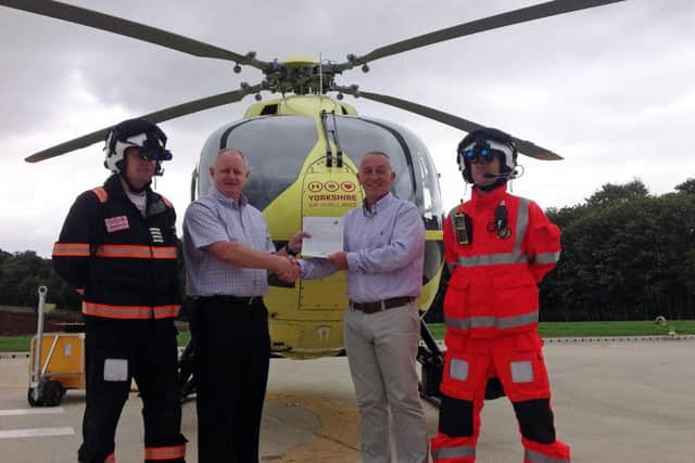 The Yorkshire Air Ambulance will begin night flights