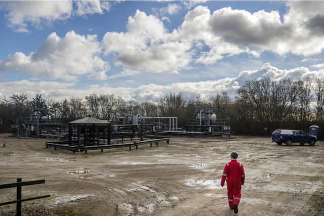 Protests have been taking place outside the planned fracking site in Kirby Misperton.