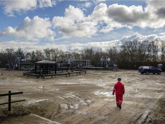 Protests have been taking place outside the planned fracking site in Kirby Misperton.