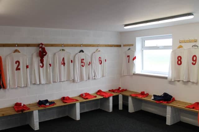 The changing rooms project cost Â£37,725 to build.