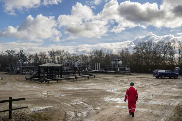 The planned fracking site in Kirby Misperton, where company Third Energy intends to conduct test-drilling to see if the process is commercially viable.