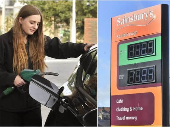Drivers in Scarborough have been forking out up to 10p more per litre for fuel than motorists in York.
