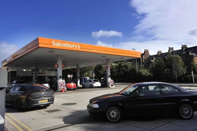 Sainsbury's in Scarborough charged more than 9p per litre than it does in York.