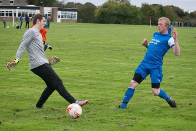 Danny Glendinning hit six goals in Trafalgar's 16-3 win against Valley. Picture by Steve Lilly.