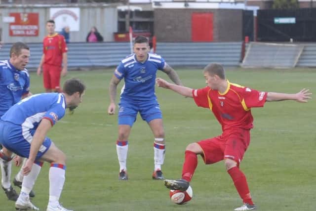 Lewis Clarkson during his previous spell at Boro