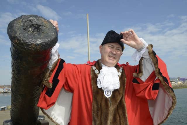 Cllr John Copsey became mayor of Bridlington in 2015
