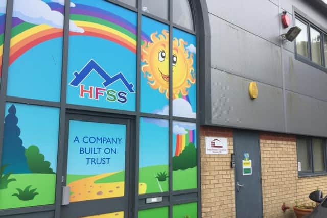 Happy Futures on Newchase Court, off Hopper Hill Road, Eastfield.