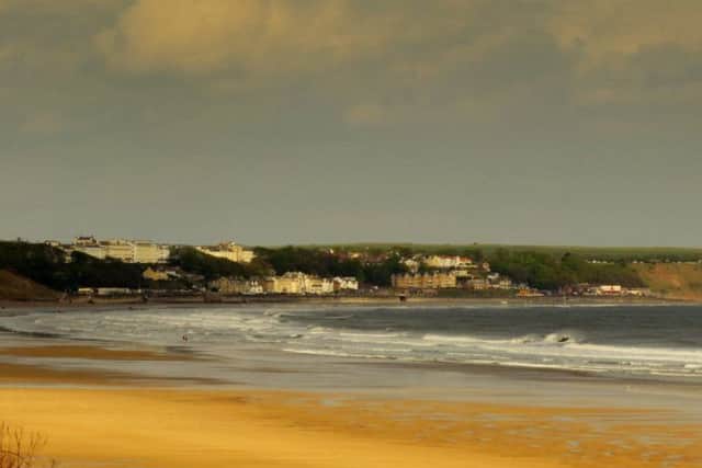 Reader Julia West captured this great image of the beach from Hunmanby Gap
