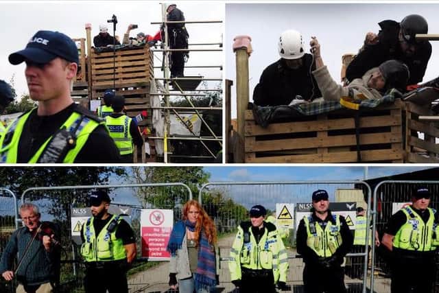 Regular protests have been taking place outside Third Energy's fracking site in Kirby Misperton, North Yorkshire.