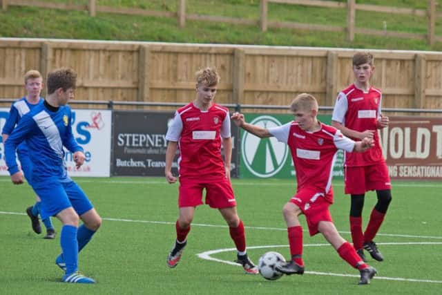 Action from Boro Under-15s' game against Richmond
