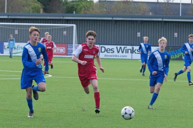 Action from Boro Under-15s' game against Richmond