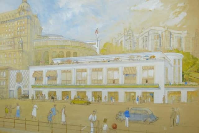 Architect Stanley Adshead had a glamorous vision for Scarborough.