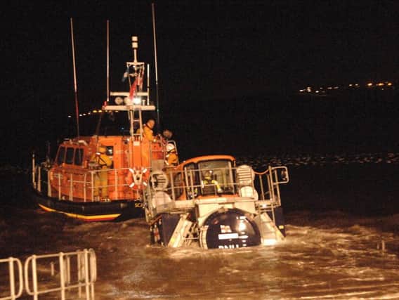 RNLI Lifeboat launched
