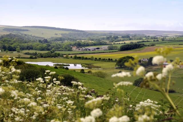 View over Harwood Dale