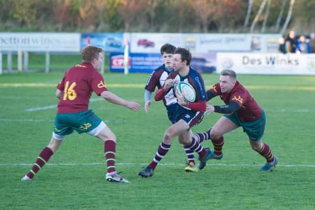 James Perrett on the charge