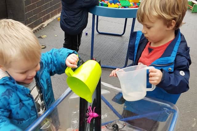 Airy Hill Nursery tots took part in world nursery rhyme day.