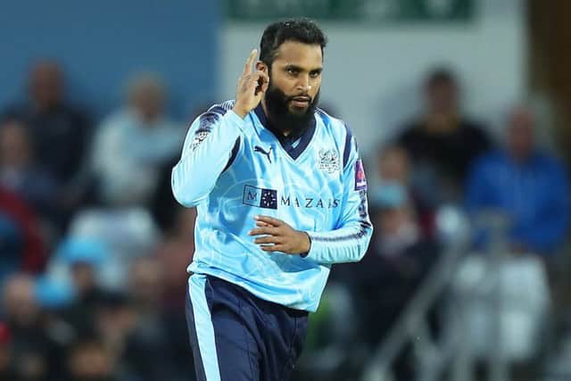LONG-SERVING: Adil Rashid. Picture: John Clifton/SWpix.com