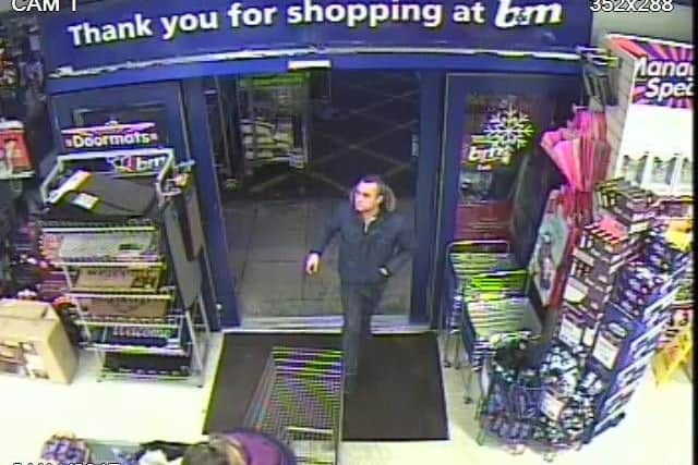 Do you recognise the man pictured in this CCTV image?