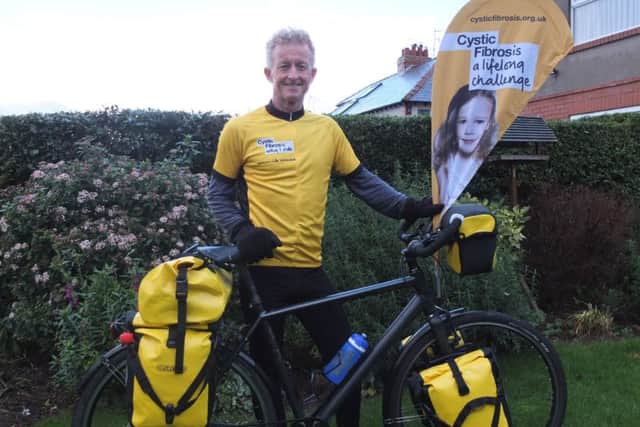 Bob Reid is taking on the 3,055-mile Southern Tier Cycle route.