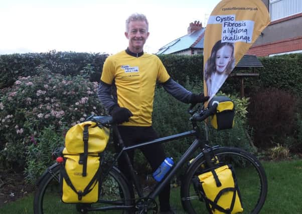 Bob Reid is taking on the 3,055-mile Southern Tier Cycle route.