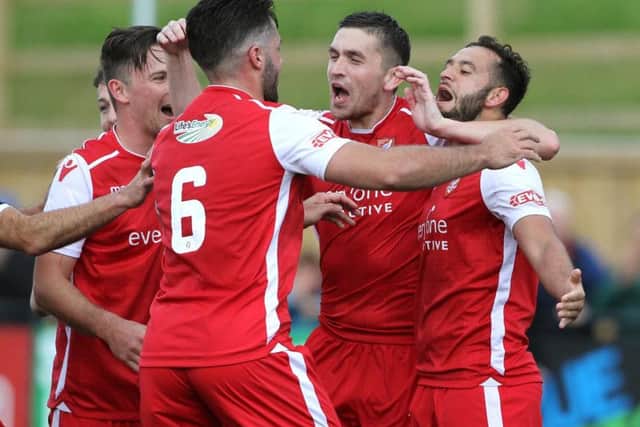 Ross Daly, centre, has left Boro