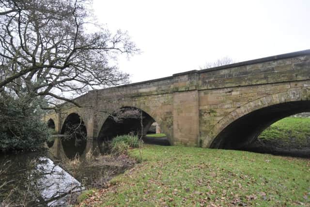 The bridge which connects East and West Ayton was the work of John Carr of York, the most distinguished architect of the East and North Ridings at the time.