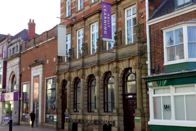 The Adult Learning Centre is based in the library on King Street.