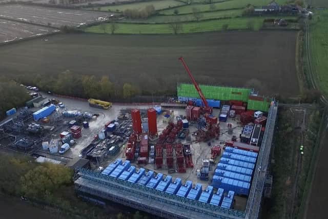 The KM8 fracking well at Kirby Misperton.