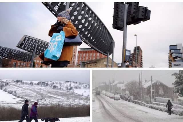 A period of wet, windy and snowy weather is expected to hit Yorkshire next week.
