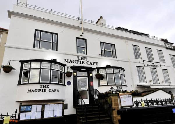 The newly restored Magpie Cafe, Whitby.