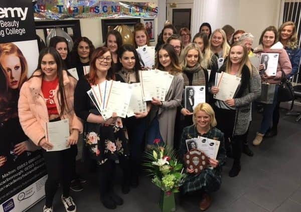 Students and tutors at The Academy in Norton and SCARBOROUGH celebrated their annual Awards Evening