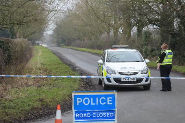 The scene of the 'lockdown'